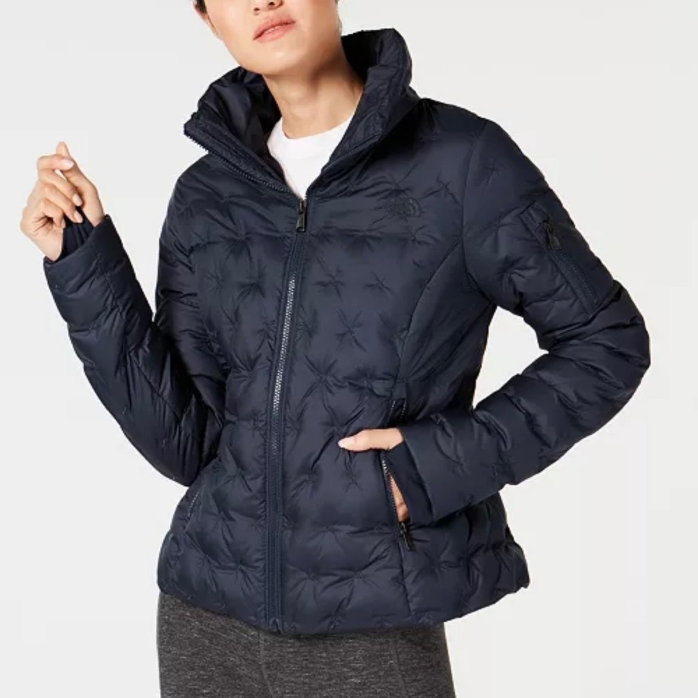 The North Face Women's Holladown Crop Jacket, Urban Navy XS